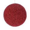 Κόκκινη Glitter Foam Μπάλα 10εκ