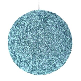 Γαλάζια Glitter Foam Μπάλα 10εκ Γαλάζια Glitter Foam Μπάλα 10εκ