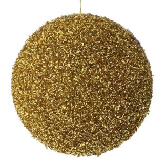 Χρυσή Glitter Foam Μπάλα 15εκ Χρυσή Glitter Foam Μπάλα 15εκ