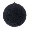 Μαύρη Glitter Foam Μπάλα 15εκ Μαύρη Glitter Foam Μπάλα 15εκ