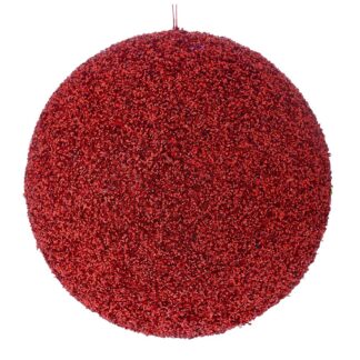 Κόκκινη Glitter Foam Μπάλα 20εκ Κόκκινη Glitter Foam Μπάλα 20εκ