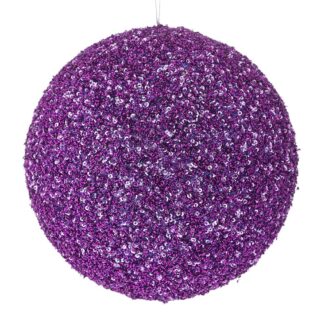Μωβ Glitter Foam Μπάλα 20εκ Μωβ Glitter Foam Μπάλα 20εκ