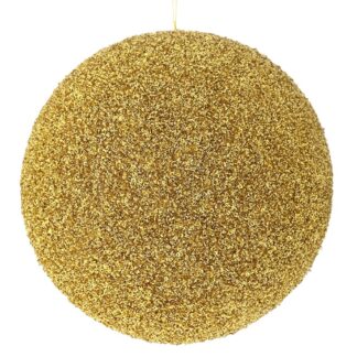 Χρυσή Glitter Foam Μπάλα 25εκ Χρυσή Glitter Foam Μπάλα 25εκ