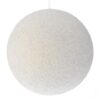 Λευκή Glitter Foam Μπάλα 25εκ Λευκή Glitter Foam Μπάλα 25εκ
