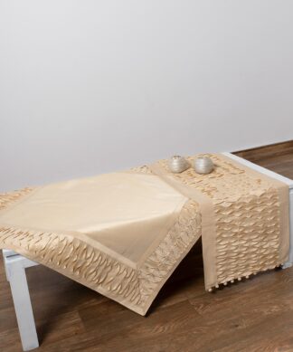 Τραπεζομάντηλα (130cm x 130cm) 8373 ivory Τραπεζομάντηλα (130cm x 130cm) 8373 ivory