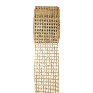 Κορδέλα Grid Glitter 6,7cm×9m Χρυσό