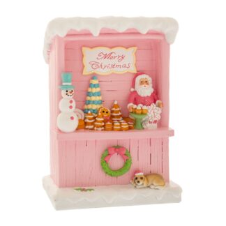 Ροζ Πολυρεζίν Candy Shop 17×11×24εκ