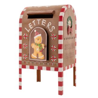 Gingerbread Πολυρεζίν Γραμματοκιβώτιο 31×25×52εκ Gingerbread Πολυρεζίν Γραμματοκιβώτιο 31×25×52εκ