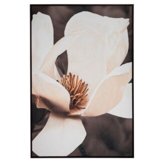 Magnolia Πίνακας 83×123εκ Με Κορνίζα Σε Τυπωμένο Καμβά