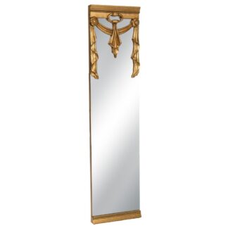 Χρυσός Vintage Mdf Και Πολυρεζίν Καθρέφτης Τοίχου 30×5×122εκ Χρυσός Vintage Mdf Και Πολυρεζίν Καθρέφτης Τοίχου 30×5×122εκ