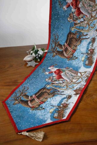 Χριστουγεννιάτικη τραβέρσα (35cm x 170cm) 9004 Χριστουγεννιάτικη τραβέρσα (35cm x 170cm) 9004