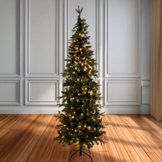 Δένδρο Pre-Lit Slim Alpine 180εκ Με 200 LED Λευκά Λαμπάκια Δένδρο Pre-Lit Slim Alpine 180εκ Με 200 LED Λευκά Λαμπάκια