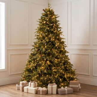 Δένδρο Pre Lit Franklin Fir 210εκ Με 1500 Rgb LED Λευκά Και Πολύχρωμα Λαμπάκια Δένδρο Pre Lit Franklin Fir 210εκ Με 1500 Rgb LED Λευκά Και Πολύχρωμα Λαμπάκια