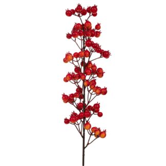 Κλαδί Με Κόκκινα Berries 75εκ