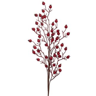 Κλαδί Με Κόκκινα Berries 75εκ