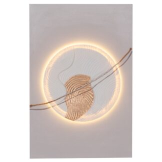 Πίνακας Κύκλος Ελαιογραφία With LED Light Σε Τυπωμένο Καμβά 60×90εκ
