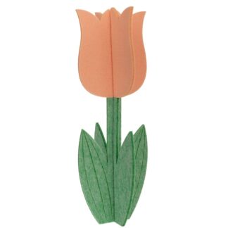Τσόχινη Τουλίπα 3D Φ20×59εκ (2 τμχ)