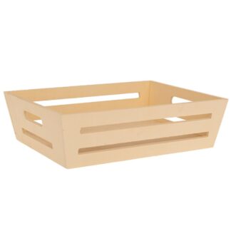 Κρεμ Ξύλινο Καφάσι 29×22×8εκ (2 τμχ)
