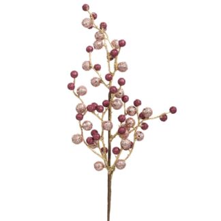 Κλαδί Με Πολύχρωμα Berries 53εκ