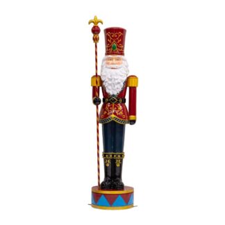 Κόκκινο Πράσινος Άγιος Βασίλης Fiberglass 45×40×180εκ