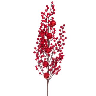 Κλαδί Με Κόκκινα Berries 85εκ