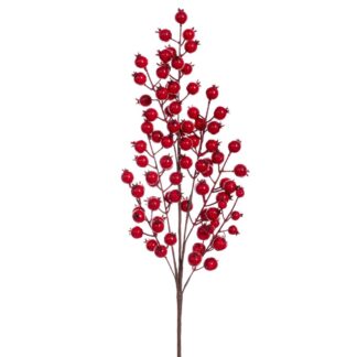 Κλαδί Με Κόκκινα Berries 66εκ Κλαδί Με Κόκκινα Berries 66εκ