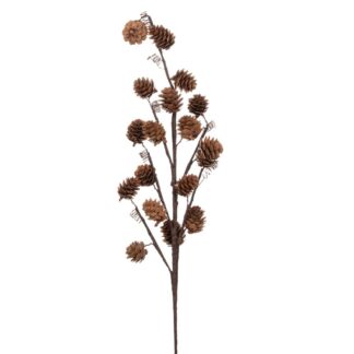 Καφέ Κλαδί Με Κουκουνάρια 60εκ Καφέ Κλαδί Με Κουκουνάρια 60εκ