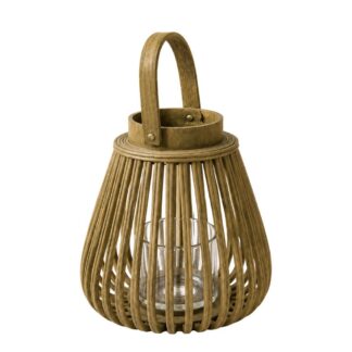 Bamboo Φανάρι Με Χερούλι Φ26×31εκ Bamboo Φανάρι Με Χερούλι Φ26×31εκ