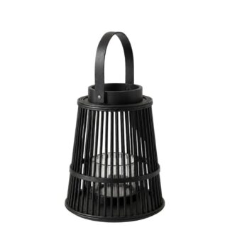 Μαύρο Bamboo Φανάρι Φ27×44εκ Μαύρο Bamboo Φανάρι Φ27×44εκ
