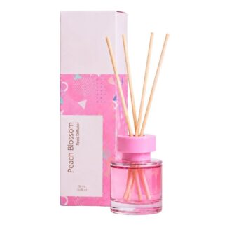 Ροζ Αρωματικό Diffuser 50ml Peach Blossom (2 τμχ) Ροζ Αρωματικό Diffuser 50ml Peach Blossom (2 τμχ)