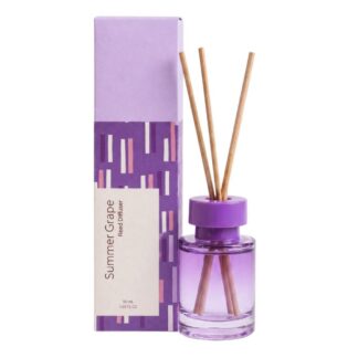 Λιλά Αρωματικό Diffuser 50ml Summer Grape (2 τμχ)
