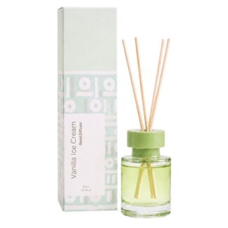 Πράσινο Αρωματικό Diffuser 50ml Vanilla Ice Cream (2 τμχ) Πράσινο Αρωματικό Diffuser 50ml Vanilla Ice Cream (2 τμχ)