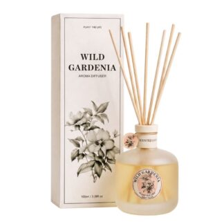 Ροζ Αρωματικό Diffuser 100ml Wild Gardenia 7.5×7.5×22 (2 τμχ) Ροζ Αρωματικό Diffuser 100ml Wild Gardenia 7.5×7.5×22 (2 τμχ)