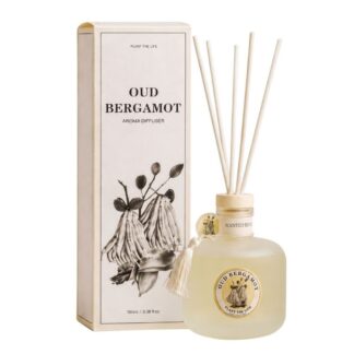 Κίτρινο Αρωματικό Diffuser 100ml Oud Bergamot 7.5×7.5×22 (2 τμχ) Κίτρινο Αρωματικό Diffuser 100ml Oud Bergamot 7.5×7.5×22 (2 τμχ)