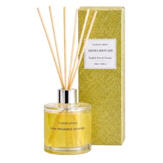 Χρυσό Αρωματικό Diffuser 120ml 7.5×7.5×20εκ (2 τμχ) Χρυσό Αρωματικό Diffuser 120ml 7.5×7.5×20εκ (2 τμχ)