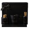 Σετ 2 Μαύρο Αρωματικό Diffuser 100ml Με Κερί Σε Κουτί Δώρου