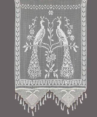 Κουρτίνα 99/6 (130cm x 240cm) λευκό με τιράντα Κουρτίνα 99/6 (130cm x 240cm) λευκό με τιράντα