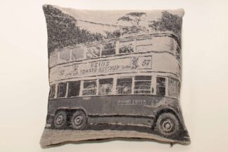 Μαξιλαροθήκη (45cm x 45cm) English Bus Black Μαξιλαροθήκη (45cm x 45cm) English Bus Black