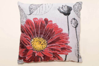 Μαξιλαροθήκη (45cm x 45cm) Flower Red Μαξιλαροθήκη (45cm x 45cm) Flower Red