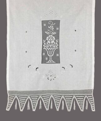 Κουρτίνα GXFBG (140cm x 260cm) λευκό με τούνελ Κουρτίνα GXFBG (140cm x 260cm) λευκό με τούνελ