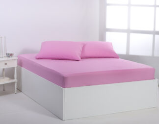 Βαμβακερό σεντόνι essentials (105cm x 200cm + 35cm) pastel levander Βαμβακερό σεντόνι essentials (105cm x 200cm + 35cm) pastel levander