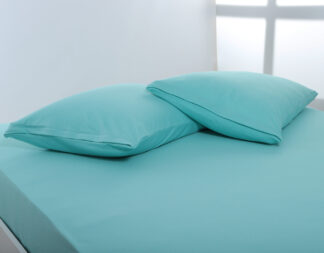 Ζευγάρι μαξιλαροθήκες jersey (50cm x 70cm) sea green Ζευγάρι μαξιλαροθήκες jersey (50cm x 70cm) sea green