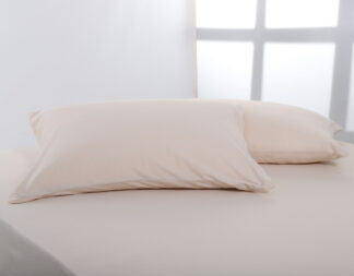 Ζευγάρι μαξιλαροθήκες jersey (50cm x 70cm) light beige Ζευγάρι μαξιλαροθήκες jersey (50cm x 70cm) light beige