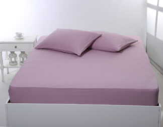 Σεντόνι με λάστιχο jersey (180cm x 200cm + 35cm) syklamen