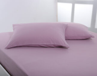 Ζευγάρι μαξιλαροθήκες jersey (50cm x 70cm) syklamen Ζευγάρι μαξιλαροθήκες jersey (50cm x 70cm) syklamen