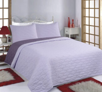 Κουβερλί σετ (220cm x 240cm + 2 x 50cm x 70cm) Ruby lila/purple Κουβερλί σετ (220cm x 240cm + 2 x 50cm x 70cm) Ruby lila/purple