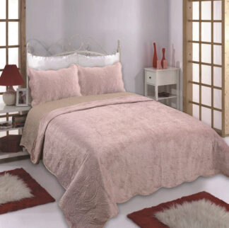 Κουβερλί Supersoft NX2212 (220cm x 240cm + 2 x 50cm x 70cm) Pink Κουβερλί Supersoft NX2212 (220cm x 240cm + 2 x 50cm x 70cm) Pink