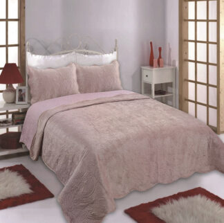Κουβερλί Supersoft NX2212 (160cm x 220cm + 1 x 50cm x 70cm) Syklamen Κουβερλί Supersoft NX2212 (160cm x 220cm + 1 x 50cm x 70cm) Syklamen