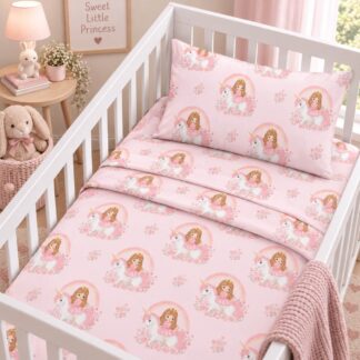 Παιδικά Σετ Σεντόνια Μονά Ballerines Pink 170×260 Παιδικά Σετ Σεντόνια Μονά Ballerines Pink 170×260