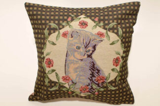 Μαξιλαροθήκη (45cm x 45cm) Roses Cat Μαξιλαροθήκη (45cm x 45cm) Roses Cat
